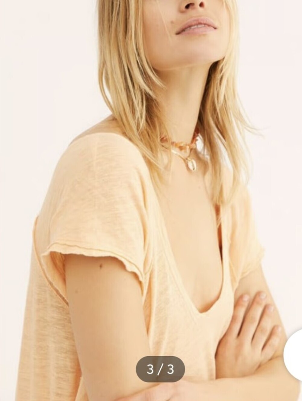 We The Free-"Sunshine in the Rain" Tiered Dress/Tunic-Size Small (Oversized) - Picture 3 of 15